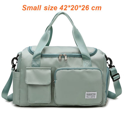 Womne's Travel Bags Handbags Gym Shoulder Bags Oxford Fitness Camping Trekking Bags Hiking Waterproof Outdoor Crossbody Bag