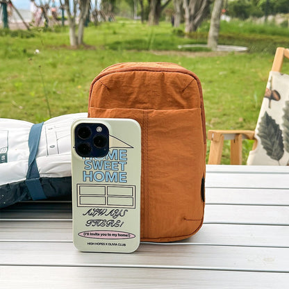 Chest Bag for Men and Women 2025 New Summer Small Backpack Crossbody Bag Casual Shopping Versatile Mobile Phone Bag