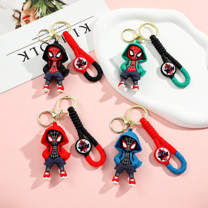 Marvel Spider Man Boneco Fofo Widget Bonecos de Ação Vingadores Homem de Ferro Capitão América Chaveiro Bolsa Chaveiro Widget Presentes de Aniversário