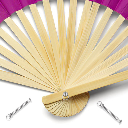 5 Sets Folding Fan Repairing Kit Metal Rivets Hand Folding Fan Repairing Kit Stainless Steel Shaft Rivets Nuts 25mm 29mm