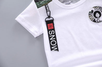 New Summer Baby Girl Clothes Suit Kids Boys Outfits Children T-Shirt Shorts 2Pcs/Sets Toddler Casual Costume Infant Tracksuits