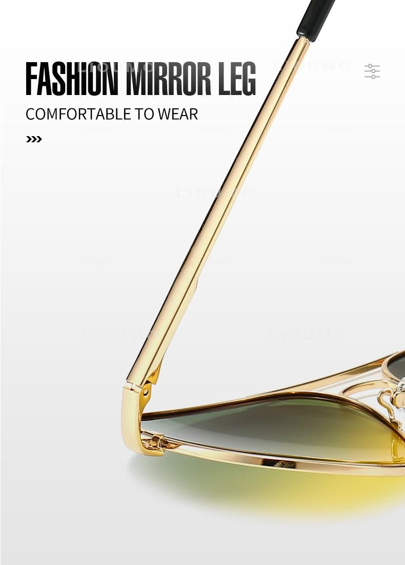 Top Brand Pilot Photochromic  Sunglasses Men Polarized Day Night Driving Glasses Women Chameleon Goggles Unisex sonnenbrille