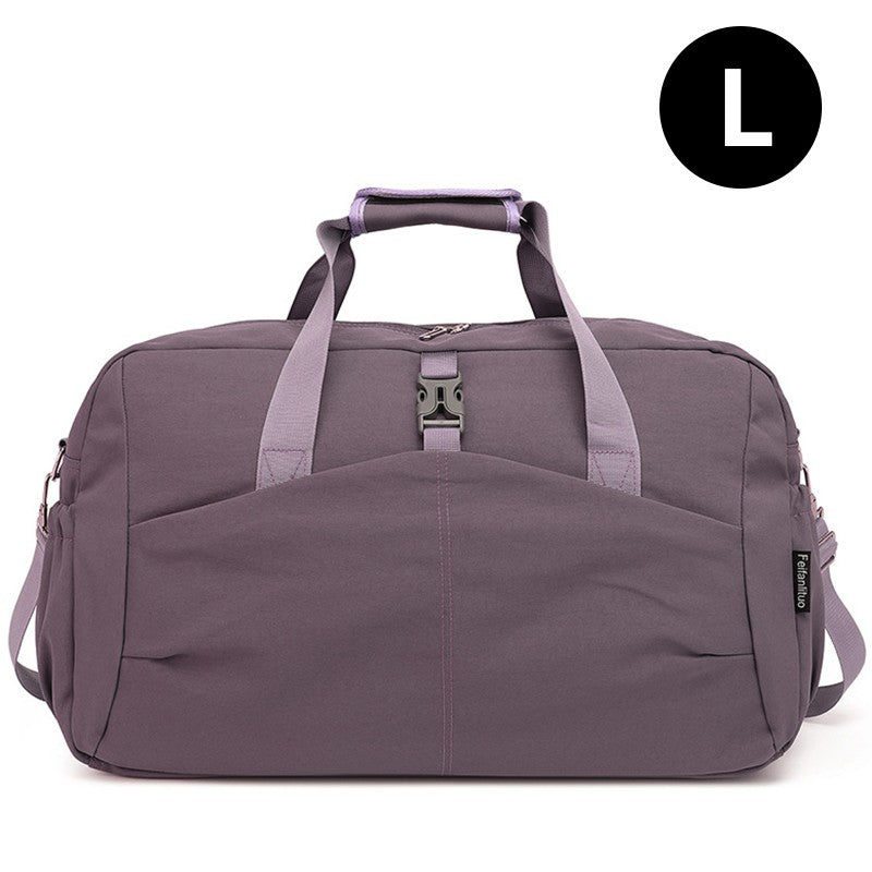 Women Travel Tote Bag Casual Outdoor Travel Short Trip Luggage Shoulder Bags Portable Commuting Gym Fitness Sports Handbag