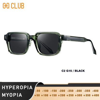 O-Q CLUB Retrô Moda Feminina Óculos de Sol Masculino Quadrado UV400 Óculos de Sol Feminino Masculino Luneta Óculos de Sol Luxuosos Lentes Femininas