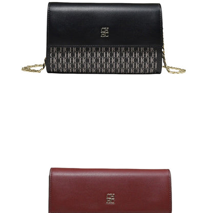 Exquisite Craftsmanship Women's Crossbody Bag Light Luxury Design Chain Bag Letter Elements Color Blocked Women's Chain Bag