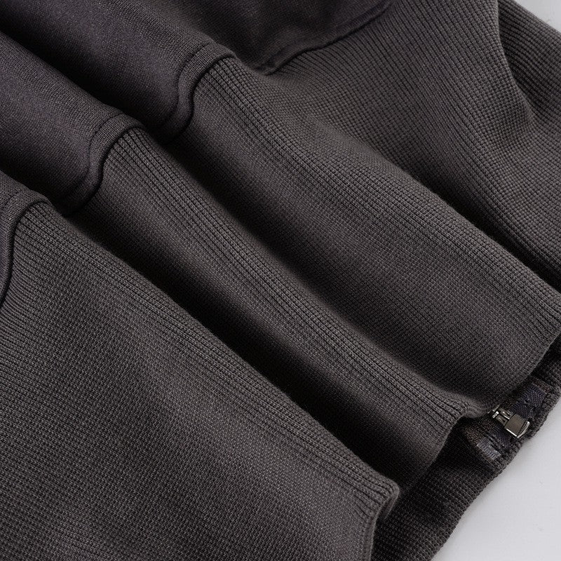 2025 New Autumn Winter Hooded Jackets Fashion Women Long Sleeve Slim Y2K Zipper Vintage Coats High Street Fleece Pocket Outwear