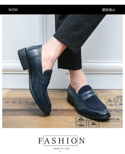 High Quality Men's Dress Shoes Classic Social Leather Shoes Men Casual Busines Shoes For Men Office leather Formal Loafers Male