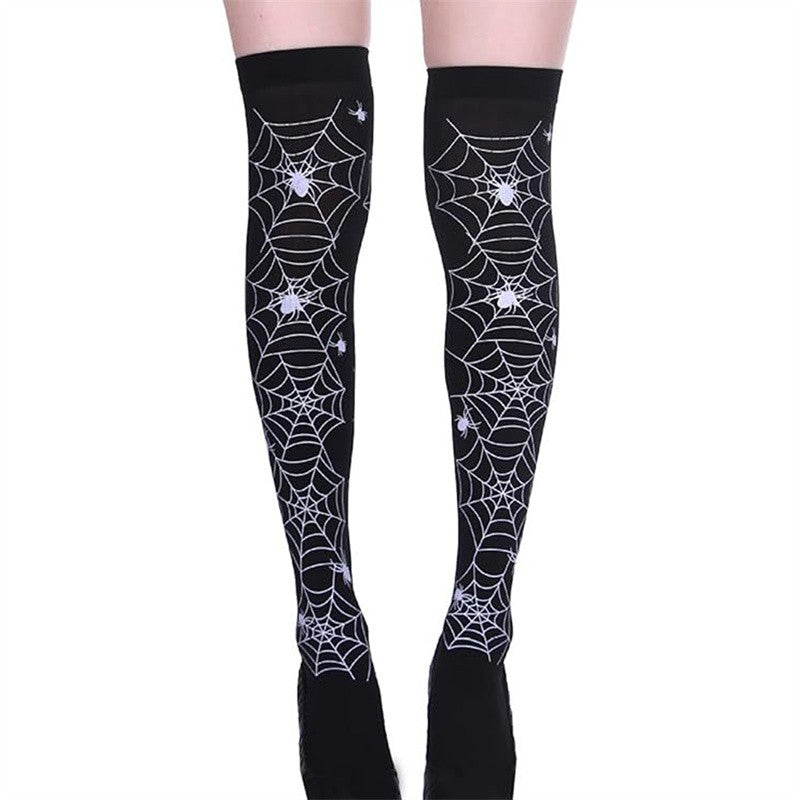 2024 New Men And Women Suitable Stockings Halloween Easter Nurse Skeleton Blood Socks Skull Socks Funny Prank Compression Socks