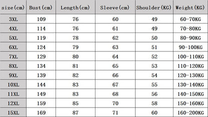 Spring and Autumn Large Size 15XL Men's Long-sleeved Shirt Fat High Elastic Solid Color Shirt 12XL 11XL 10XL 9XL 8XL 7XL 200kg