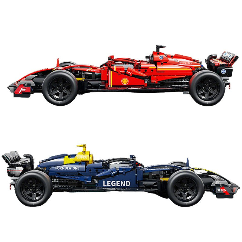 2026 NEW Technical Super Sports Car 1200Pcs RedBlue Racing Car Building Blocks MOC DIY Assembly Model Set Toy Gift for Boy Decor