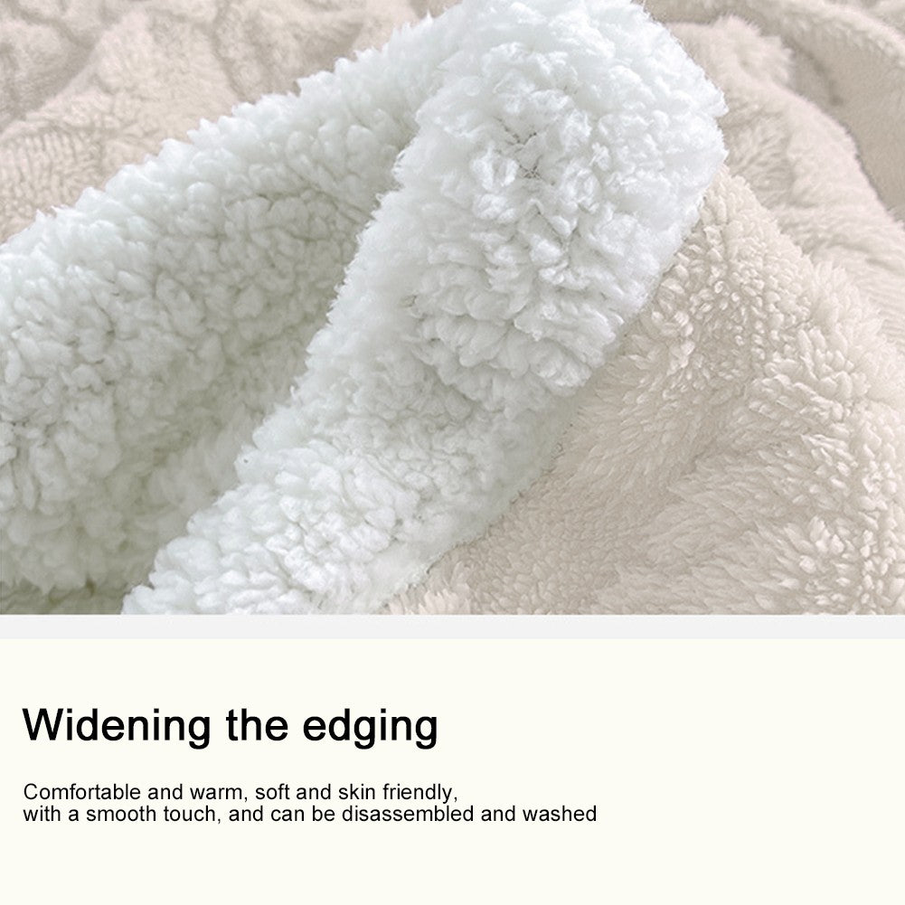 Winter Bed Blanket Wool Throw Blanket Keep Warm Winter Bed Blanket Double Sided Throw Sofa Cover Blanket Flannel Throw Bedspread