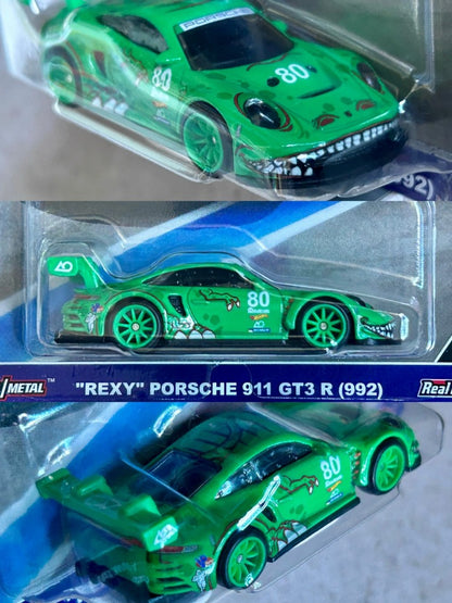 Hot Wheels Fpy86 Car Culture - Race Day (D) Porsche Bmw Nissan Premium Carros de Brinquedo de Metal Fundido de Alta Qualidade para Presentes de Aniversário e Natal