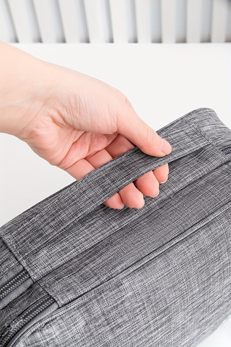 Single-layer / Three-layer Electronic Storage Pouch, Travel Cable Organizer Pouch, Portable Electronic Accessories Bag, Portable