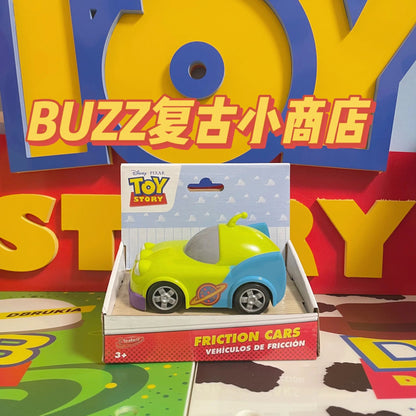 13cm Disney Pixar Toy Story Inercial Woody Buzz Carro de Fricção Boneco de Simulação Brinquedos para Desenvolvimento do Interesse Infantil