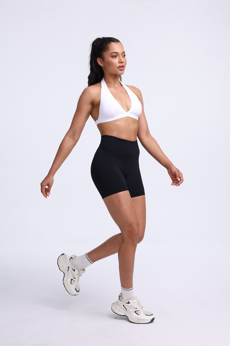 DIAS FIT JOY -Neck Hanging Neck Naked Feeling Yoga Bra for Running Fitness Cycling - Breathable Comfortable Sports Bra for Women