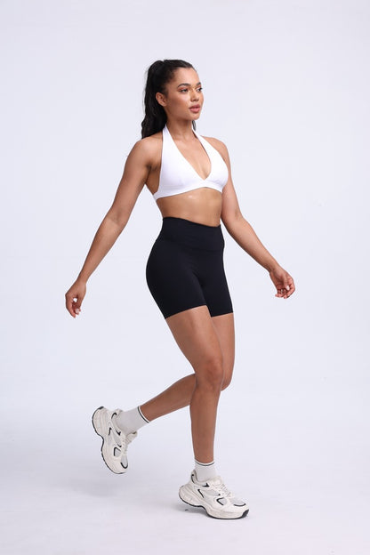 DIAS FIT JOY -Neck Hanging Neck Naked Feeling Yoga Bra for Running Fitness Cycling - Breathable Comfortable Sports Bra for Women