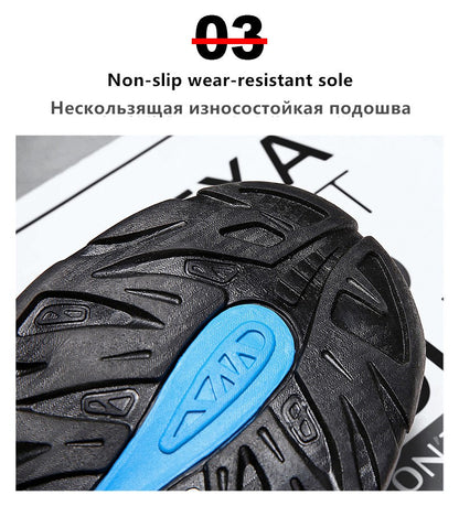 New Summer Genuine Leather Men Sandals Fashion Design Breathable Casual Shoes Men Soft Bottom Outdoor Beach Sandals Big Size 48