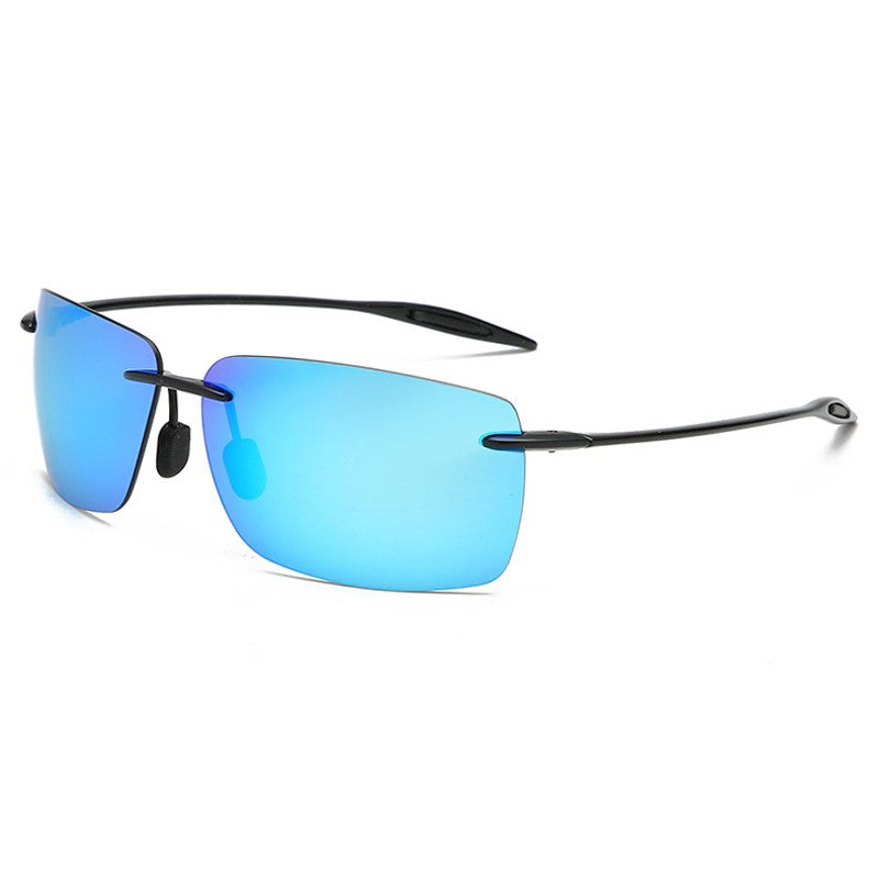 Óculos de Sol TR90 Ultraleves Masculino Feminino Sem Aro Driver Óculos de Sol para Dirigir Moda ao Ar Livre Pesca Caminhada Corrida Esportes