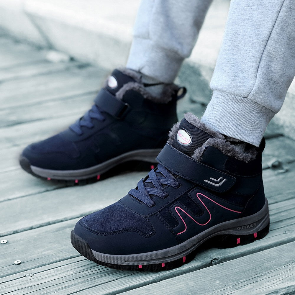 2025 Women Winter Snow Boots For Men And Women Outdoor Hiking Boots Non-Slip Warm Woman's Sneakers Size 35-45 Ankle Footwear