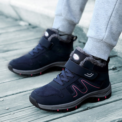 2025 Women Winter Snow Boots For Men And Women Outdoor Hiking Boots Non-Slip Warm Woman's Sneakers Size 35-45 Ankle Footwear