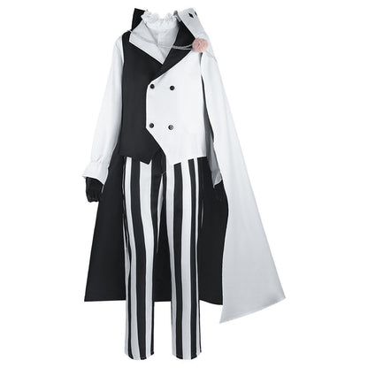 Nikolai Gogol Cosplay Costume Anime Bungou BSD Season 4 Nikolai Cosplay Cloak Cape Uniform Suit Wig