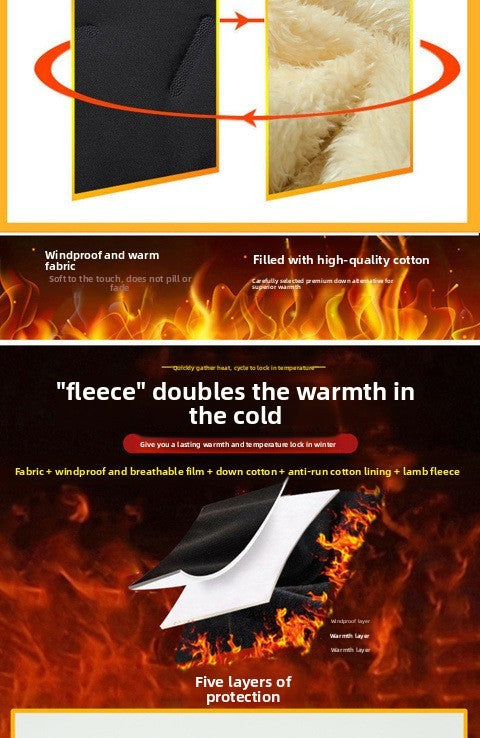Casual Men's Clothing Men Pants Dresy Baggy Sweatpant for Women Elastic Waist Sports Drawstring Winter Clothes Warm Windproof