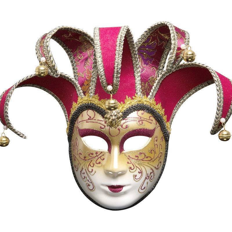 New European and American painted masks for Halloween dance parties - high - end Venetian masks for Italian ladies' performances