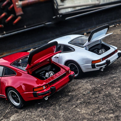 WELLY 1:24 Porsche 911 Turbo 3.0 1974 Liga Fundido e Veículos de Brinquedo Modelo de Carro Miniatura Escala de Carro Brinquedo Para Crianças