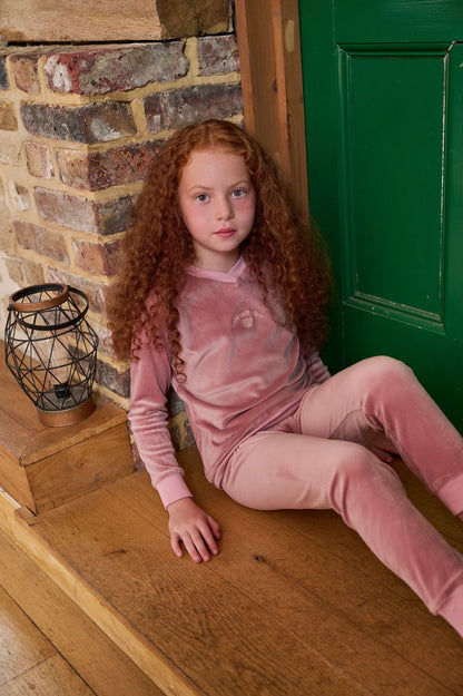 AS 2025 Velour lounge wear soft pjs family matching set dress footie clothes baby teen boys girls velour pajamas