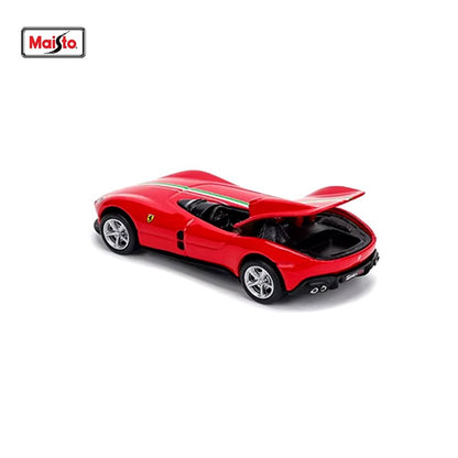 Maisto 1:64 Ferrari SF90 Monza SP1 Carro Modelo Miniatura em Liga de Metal Diecast Brinquedo