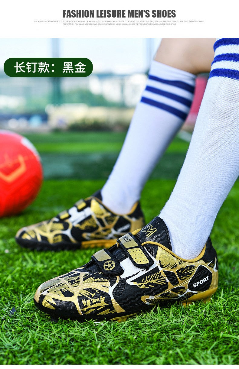 New Kids Football Boots Non Slip Professional Fast Children Football Shoes Original Boys Soccer Shoes Indoor Match Ultralight