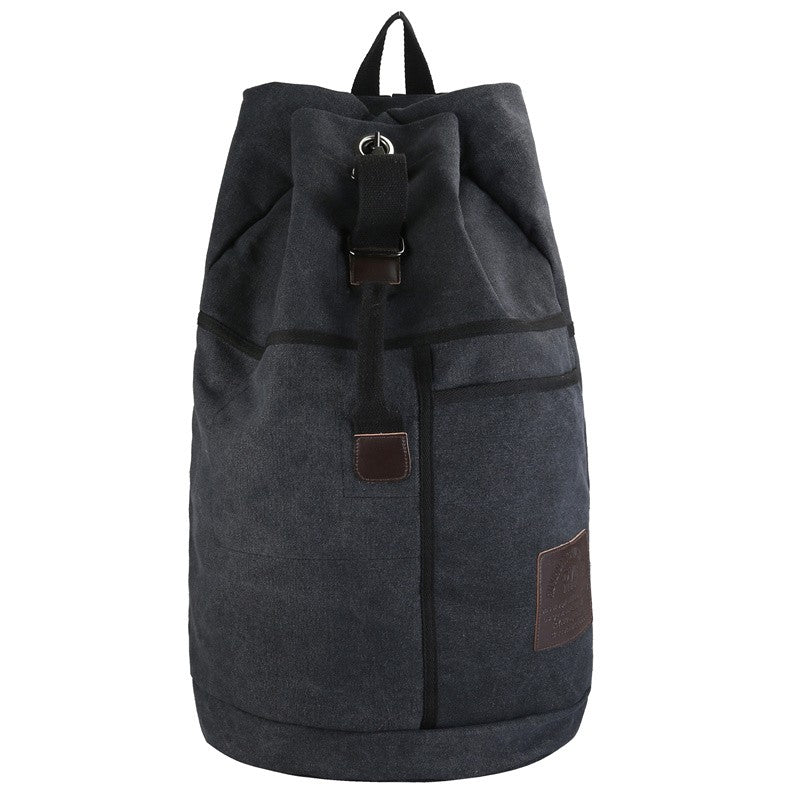 Mochilas de viagem masculinas esportivas de grande capacidade, bolsa de ombro de lona, mochila masculina para caminhada, mochila esportiva masculina, ao ar livre