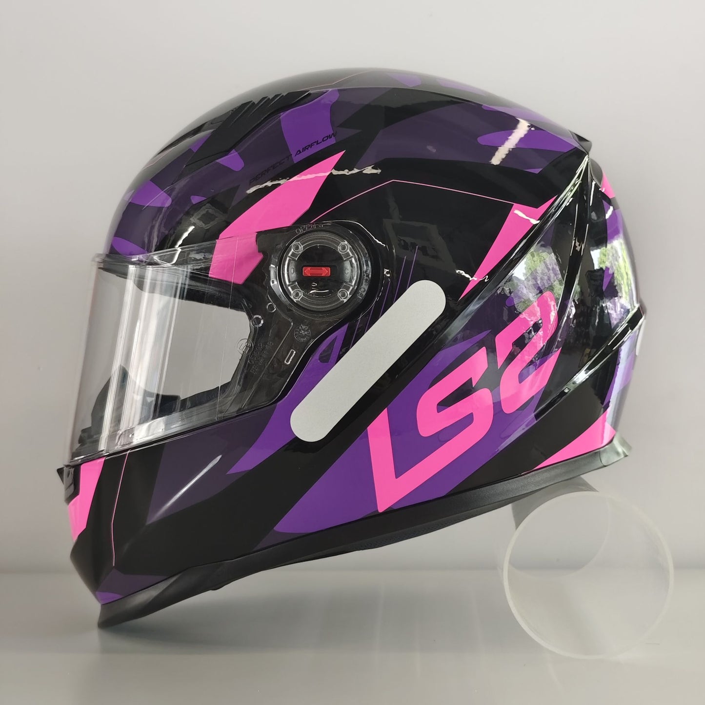 Capacete de Moto Clássico LS2 Fechado Masculino Feminino Capacete de Motocross Casco em ABS Aprovado pela ECE Acessórios para Motos FF358