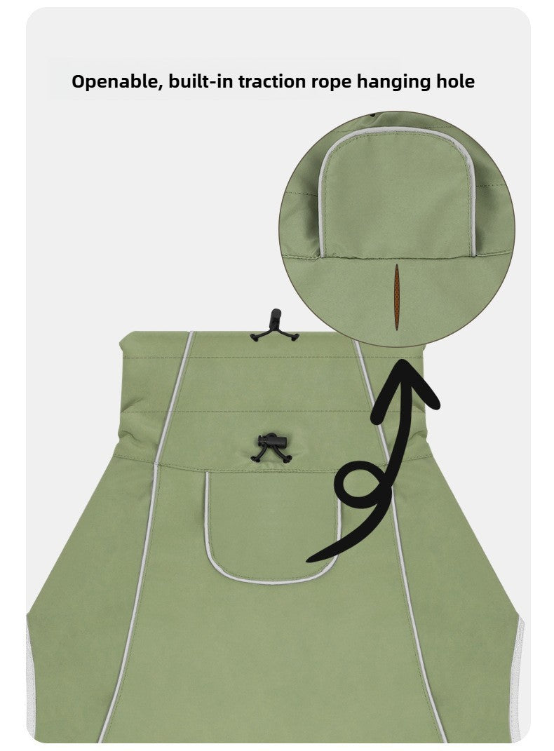 Roupas para Cachorros Jaqueta Externa Roupa Impermeável Capa de Chuva Casaco Roupa para Animais de Estimação Chuva Externa de Uso Duplo Roupa para Cães Grandes Roupa de Vento para Animais de Estimação
