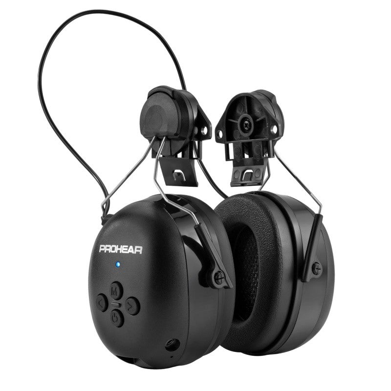 PROHEAR Bluetooth Earmuffs with Adapter for 3M H-700 Hard Hats DEWALT Hard Hat Noise Reduction Ear Protectors Music Headset