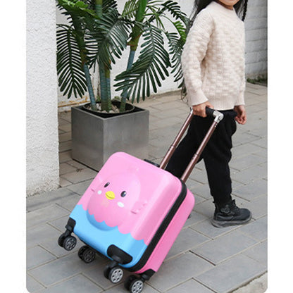 Mala Infantil com Rodas Giro 360 Unissex com Compartimento para Viagem