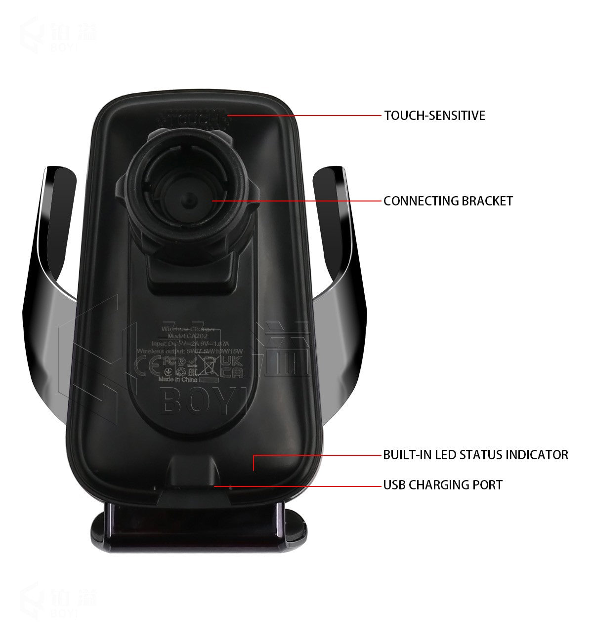 Phone Holde Car For Benz GLA X156 2013-2019 Mobile Support Special Fixed Bracket Base Wireless Charging Stand Accessories