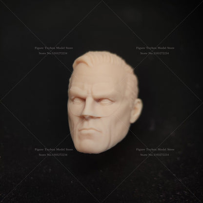 1/12 Quadrinhos Lanterna Verde Design de Máscara Escultura de Cabeça Masculina Não Pintada Guy Gardner Modelo Branco Brinquedos Para Corpo 6" Ml Shf Mezco