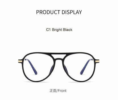Transparent Frame Reading Glasses For Women Anti Blue Light Aviation Presbyopic Glasses For Men Polit Eyeglasses +1.00~+4.00