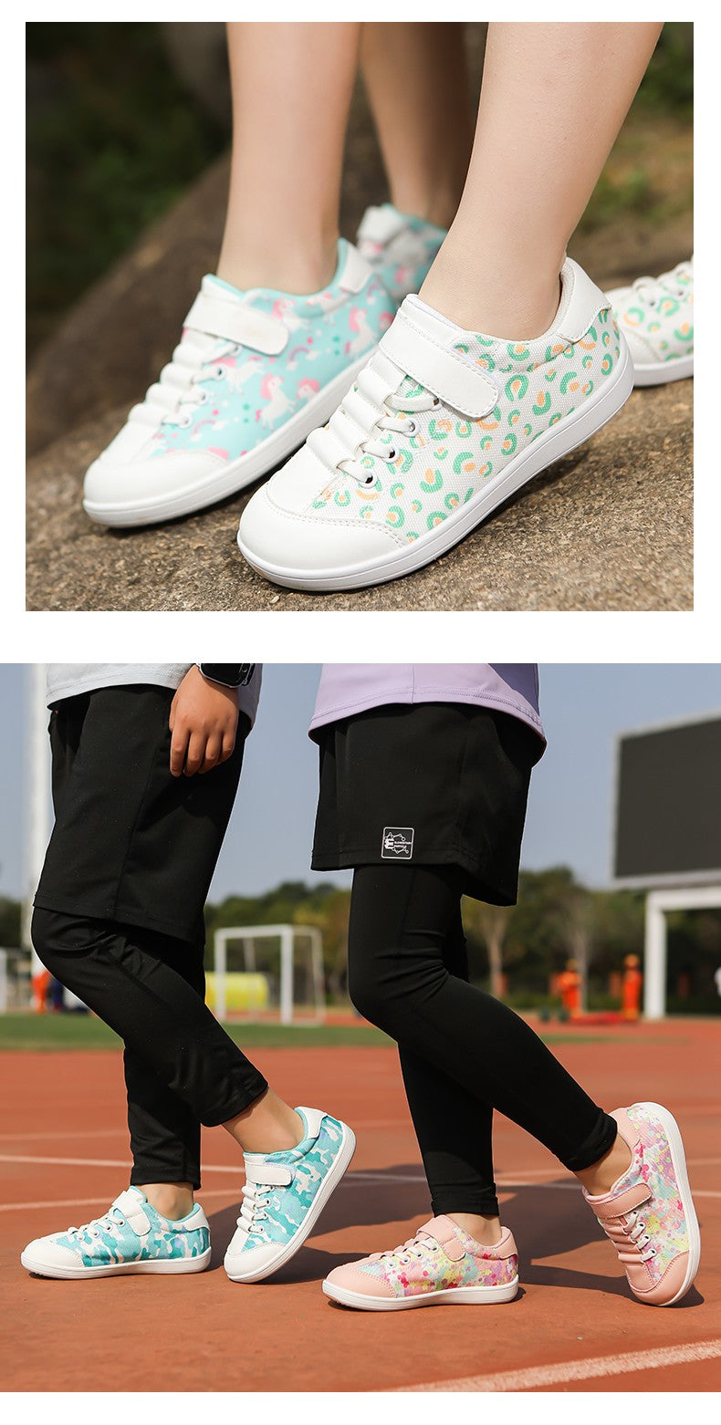 Children's Wide Version Barefoot Shoes Boys And Girls Anti Slip Baby Shoe Childrens Sport Shoe Zero-Drop Healthy Sole Breathable