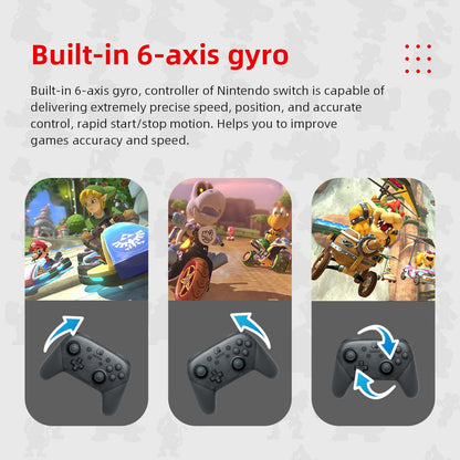 Nintendo Switch Pro Controller Bluetooth 3.0 and Build in NFC Wireless Game Controller motion controls HD rumble Amiibo