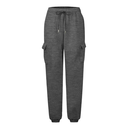 Women's Sweatpants Fleece Lined Baggy Athletic Jogger Trousers With Pockets 2025 Fall Casual Trendy Cargo Pants Fall Outfits