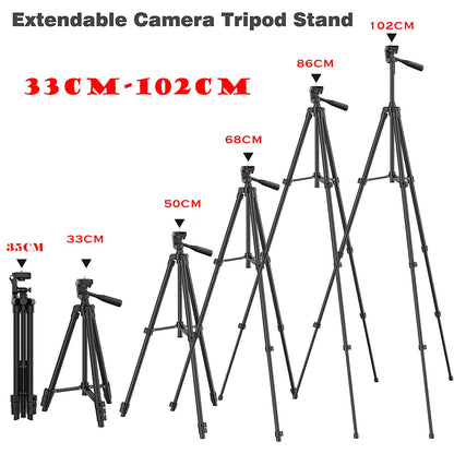 DSLR Tripod Cellphone Tripods For Phone Tripod For Mobile Tripie For Cell Phone Portable Stand Holder Selfie Picture with Gift
