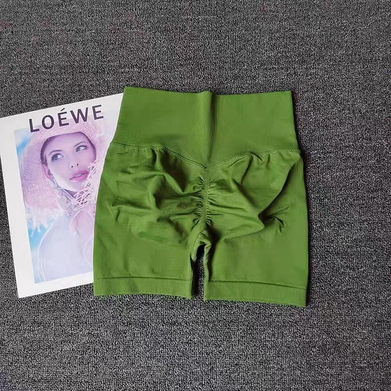 Summer Yoga Shorts Women Fitness Shorts Breathable Sports High Waist Running Shorts Cycling Shorts Workout Gym Sports Shorts