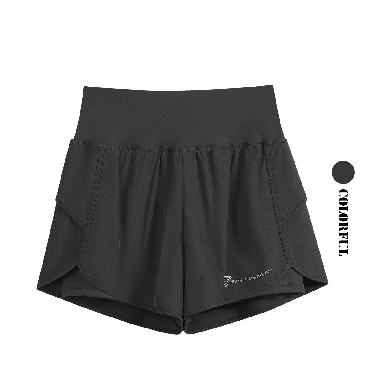 DRUR Sports Shorts Women High Waist Loose Yoga Shorts With Pocket Female Short Pants Woman's Gym Running Shorts Fitness Clothes