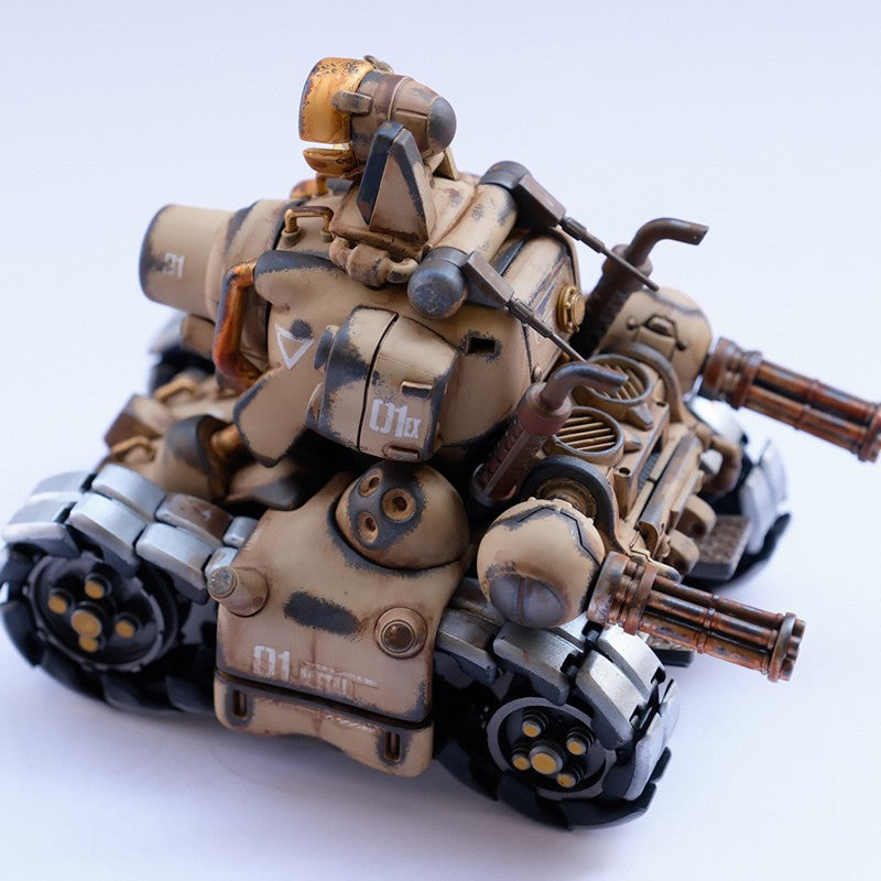 Novo 1/35 Jogo de Computador Metal Slug Tanque Batalha Cena Heróis Inimigo Cativo Mini Pintado Bonito Coleção Montar Brinquedos de Modelo