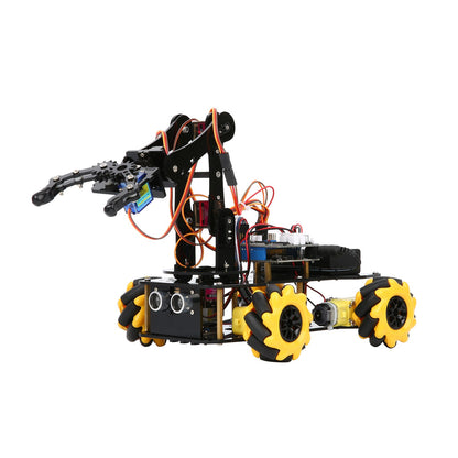 ACEBOTT ESP32 4 DOF Kit Robótico de Braço para Aprendizado, Componentes Eletrônicos Wifi, Carro Inteligente, Educação STEM STEAM, Robótica para Arduino