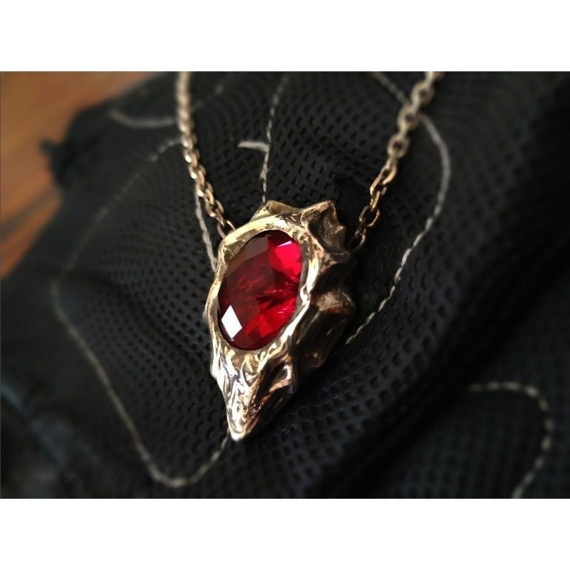 Vergil Dante Devil May Cry Necklace Pendant Metal Cosplay Prop Unisex Anime Jewelry Accessories Gift For Halloween Party