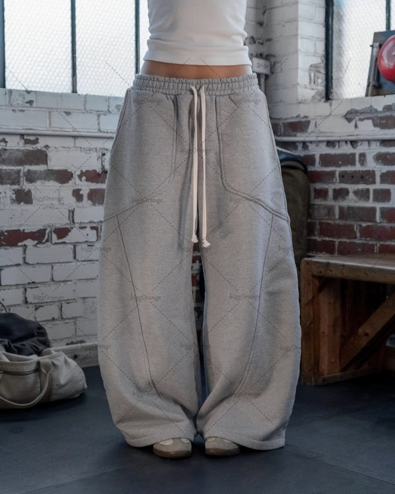 2025 Street Hip-hop Goth Harajuku Fashion Versatile Straight Wide-leg Pants Men American Retro Y2K Casual Loose Trousers Women