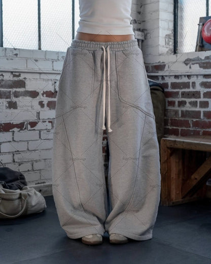 2025 Street Hip-hop Goth Harajuku Fashion Versatile Straight Wide-leg Pants Men American Retro Y2K Casual Loose Trousers Women